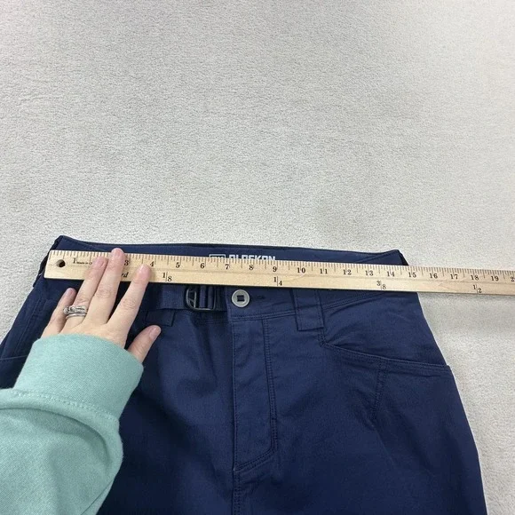 Alaskan Hardgear Pants Womens 8 Long Blue Free Reign Cargo Stretch Workwear - Picture 11 of 15